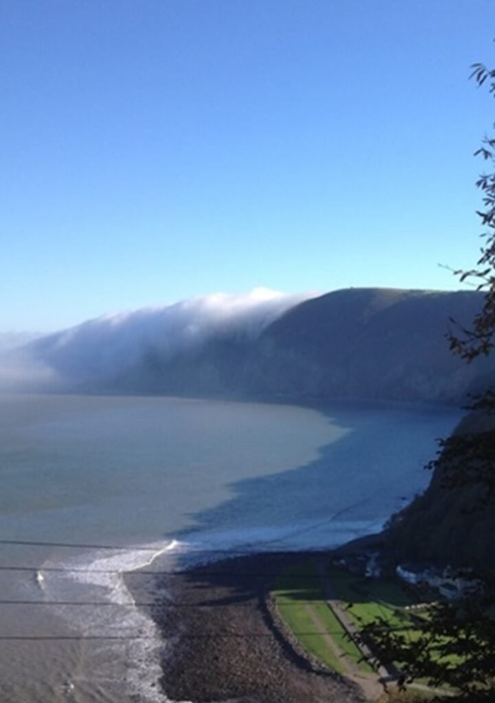 LL43. Mist over Countisbury Christine Brett, October 2018
