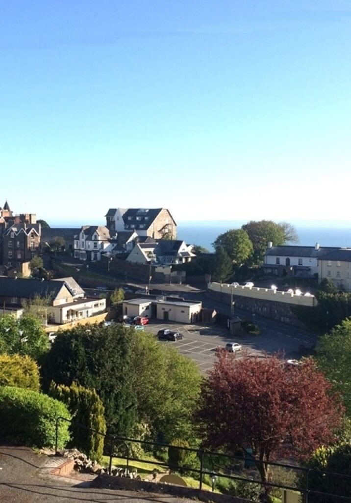 LL53. View from Lyn Way, Christine Brett, August 2019