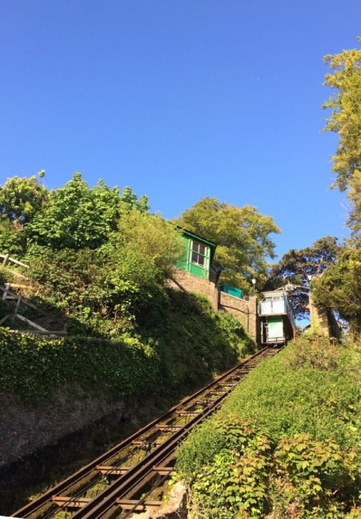 LL59 Cliff Railway from North Walk, Christine Brett, February 2020